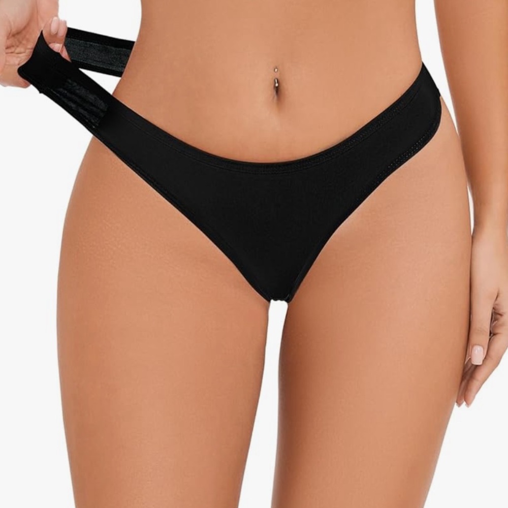 Calvin Klein/SUNM/AVIDLOVE Black Thong Set OF 3 NWT